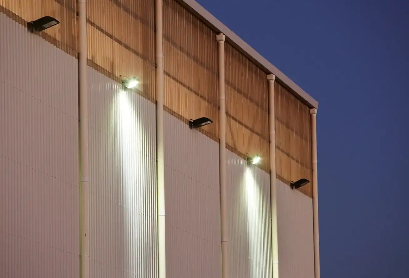 Data Driven Efficiency: Outdoor LED Flood Light With Photocell in Commercial Real Estate